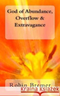 God of Abundance, Overflow & Extravagance Robin Bremer 9781499628609 Createspace - książka