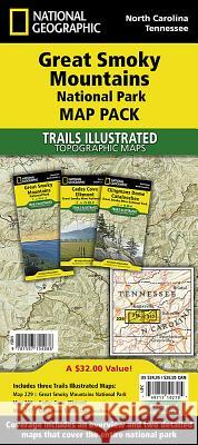 Great Smoky Mountains National Park [Map Pack Bundle] National Geographic Maps 9781597754088 Not Avail - książka