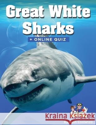 Great White Shark Activity Book for ages 4-8 years of age Beth Costanzo 9781087958200 IngramSpark - książka