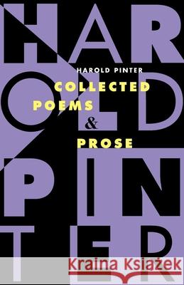 Harold Pinter Harold Printer Harold Pinter 9780802134349 Grove/Atlantic - książka