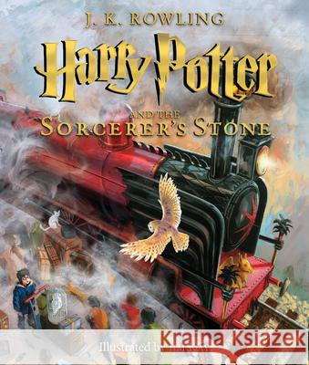 Harry Potter and the Sorcerer's Stone: The Illustrated Edition (Illustrated): The Illustrated Edition Volume 1 Rowling, J. K. 9780545790352 Arthur A. Levine Books - książka