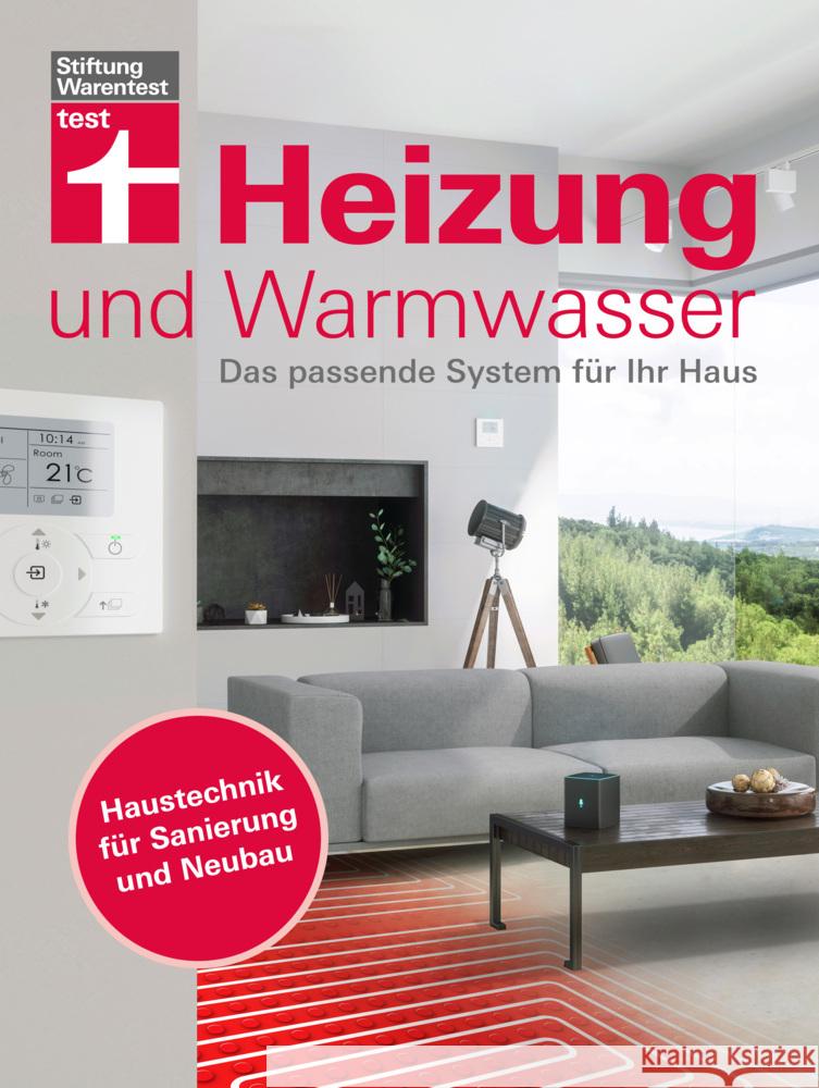 Heizung und Warmwasser Haas, Karl-Gerhard, Letsch, Jochen 9783747107119 Stiftung Warentest - książka