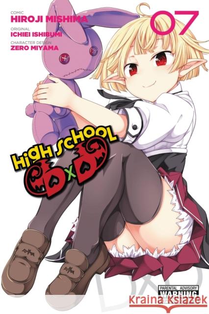 High School DXD, Volume 7 Hiroji Mishima Ichiei Ishibumi Zero Miyama 9780316309462 Yen Press - książka