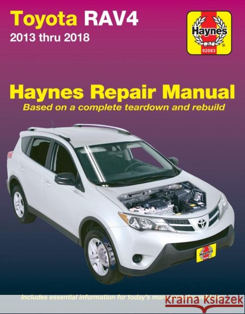 HM Toyota Rav4 2013-2018 Haynes 9781620923252 Haynes Manuals Inc - książka
