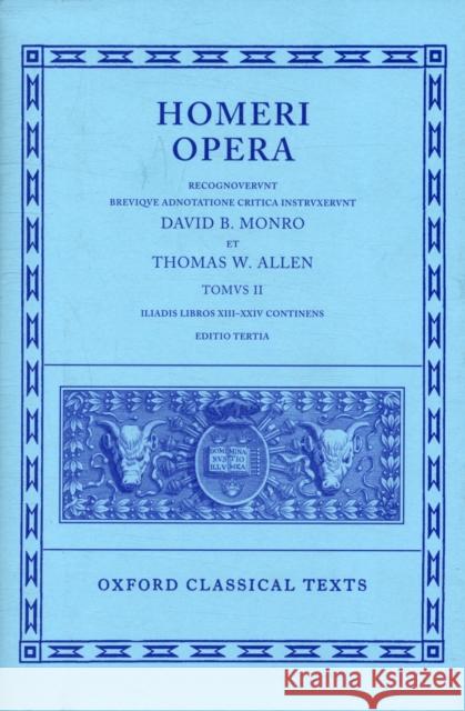 Homeri Opera Homer 9780198145295 Oxford University Press - książka