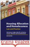 Housing Allocation and Homelessness: Law and Practice Tessa (Barrister, Garden Court Chambers) Buchanan 9781784734329 LexisNexis UK