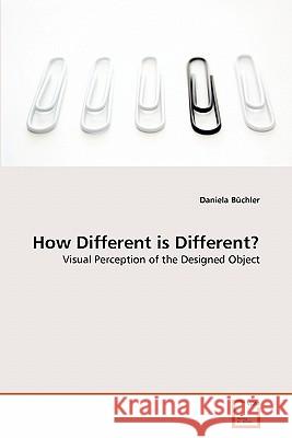 How Different is Different? Büchler, Daniela 9783639349788 VDM Verlag - książka