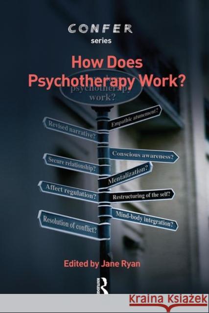 How Does Psychotherapy Work? Jane Ryan 9780367105334 Taylor and Francis - książka
