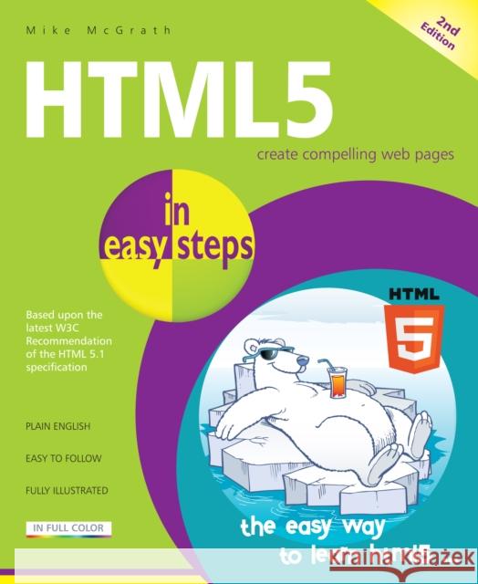 HTML5 in easy steps Mike McGrath 9781840787542 In Easy Steps Limited - książka