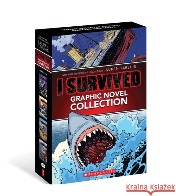 I Survived Graphic Novels #1-4: A Graphix Collection Haus Studio                               9781338787917 Scholastic Inc. - książka