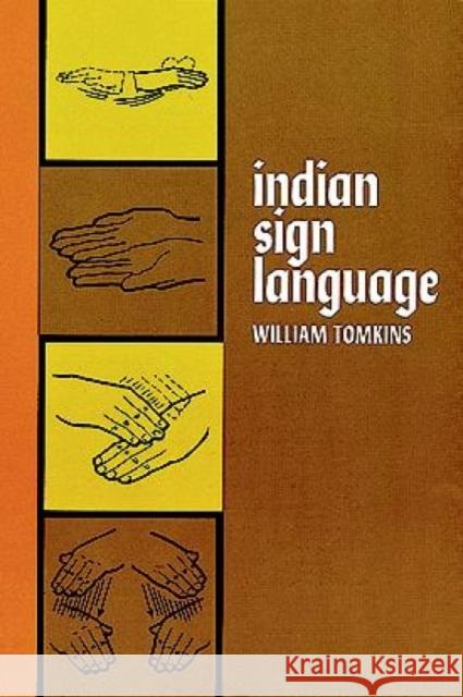 Indian Sign Language William Tomkins A. J. Stover 9780486220291 Dover Publications - książka