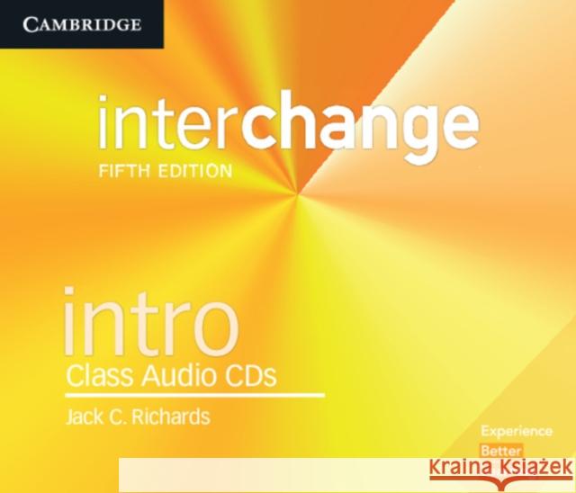 Interchange Intro Class Audio CDs Richards, Jack C. 9781316622216 Interchange - książka