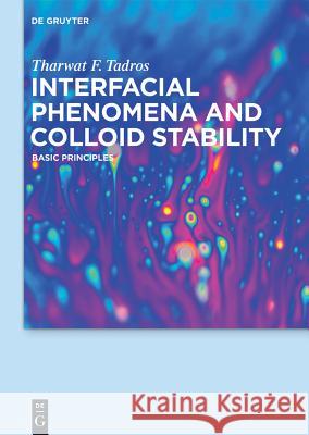 Interfacial Phenomena and Colloid Stability: Basic Principles Tadros, Tharwat F. 9783110283402 De Gruyter - książka