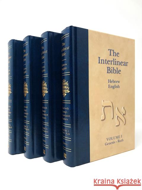 Interlinear Bible-PR-Hebrew-Greek-KJV Hendrickson Publishers 9781565639805 Hendrickson Publishers - książka