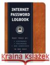 Internet Password Logbook (Cognac Leatherette): Keep track of: usernames, passwords, web addresses in one easy & organized location Editors of Rock Point 9781631061943 Rock Point