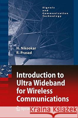 Introduction to Ultra Wideband for Wireless Communications Ramjee Prasad 9781402066320 Springer - książka