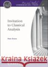 Invitation to Classical Analysis Peter Duren 9781470463212 American Mathematical Society