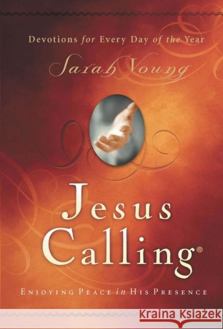 Jesus Calling, Padded Hardcover, with Scripture References: Enjoying Peace in His Presence (A 365-Day Devotional) Sarah Young 9781591451884 Thomas Nelson Publishers - książka