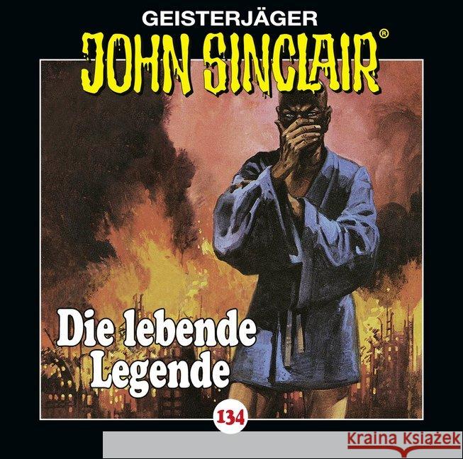 John Sinclair - Folge 134, 1 Audio-CD : Die lebende Legende. Teil 1 von 2. , Hörspiel. CD Standard Audio Format Dark, Jason 9783785759349 Bastei Lübbe - książka