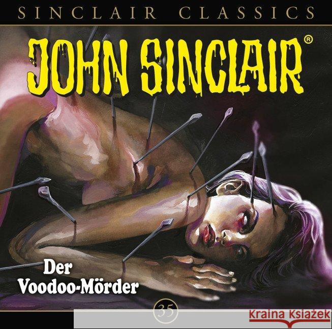 John Sinclair Classics - Der Voodoo-Mörder, 1 Audio-CD : Hörspiel. CD Standard Audio Format Dark, Jason 9783785756102 Bastei Lübbe - książka