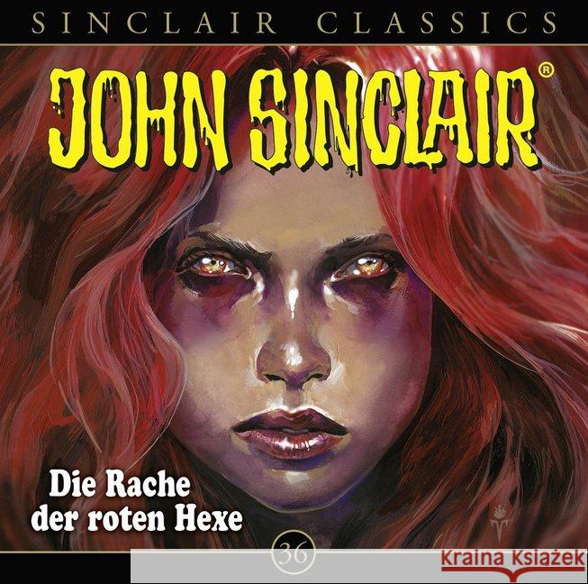 John Sinclair Classics - Die Rache der roten Hexe, 1 Audio-CD : Hörspiel. CD Standard Audio Format Dark, Jason 9783785757062 Bastei Lübbe - książka