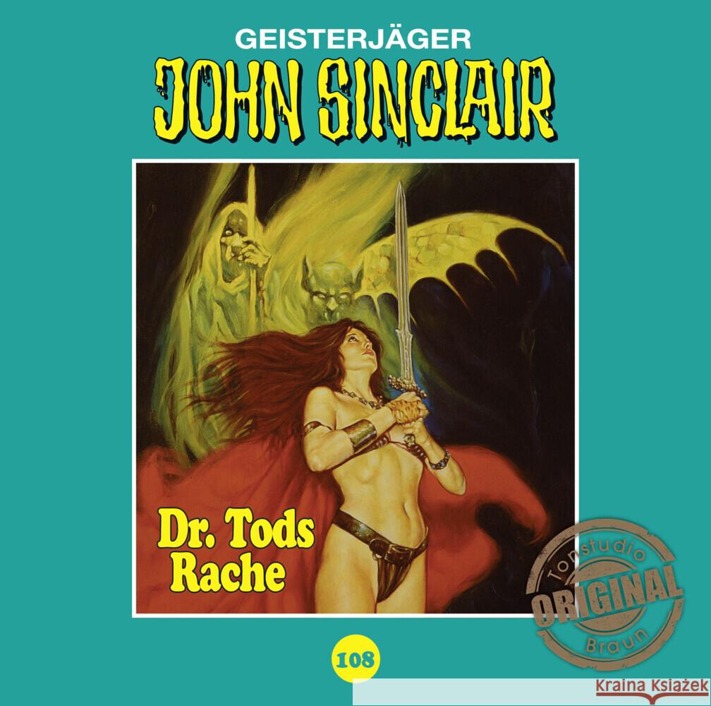 John Sinclair Tonstudio Braun - Dr. Tods Rache, 1 Audio-CD Dark, Jason 9783785759080 Bastei Lübbe - książka