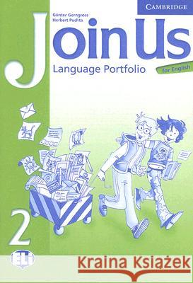 Join Us for English Language Portfolio 2 Gerngross, Gunter 9780521679336 Cambridge University Press - książka