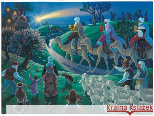 Journey to Bethlehem Advent Calendar: The Story in Pictures and Words Giuliano Lunelli G. Lunelli 9780735813908 North-South Books - książka