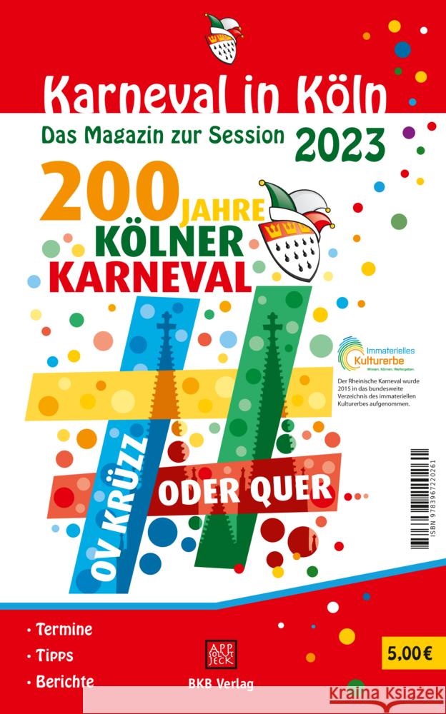 Karneval in Köln 2023  9783967220261 BKB Verlag - książka