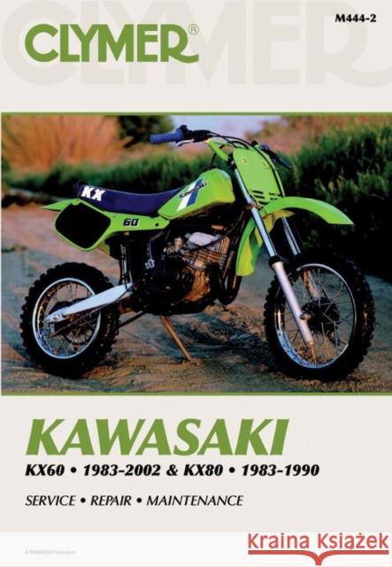 Kawasaki KX60 1983-2002 & KX80 19 Haynes 9780892878321 Clymer Publishing - książka