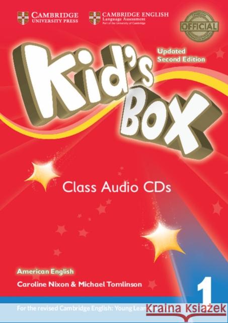 Kid's Box Level 1 Class Audio CDs (4) American English Caroline Nixon, Michael Tomlinson 9781316627198 Cambridge University Press - książka