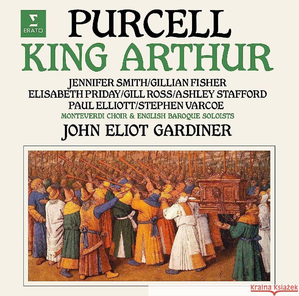 King Arthur, 2 Schallplatte Purcell, Henry 5054197452543 Warner - książka