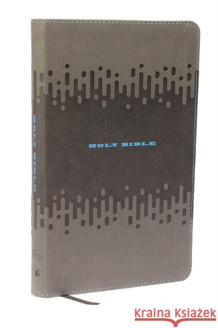 Kjv, Bible for Kids, Leathersoft, Charcoal: Thinline Edition Zondervan 9780310763833 Zonderkidz - książka