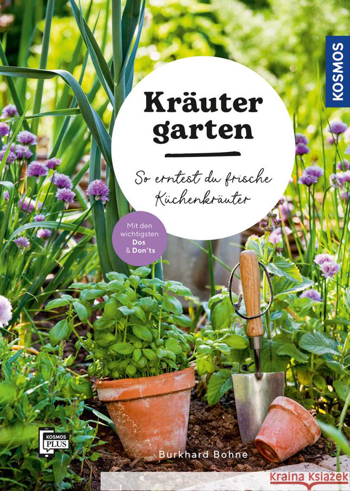 Kräutergarten Bohne, Burkhard 9783440179512 Kosmos (Franckh-Kosmos) - książka