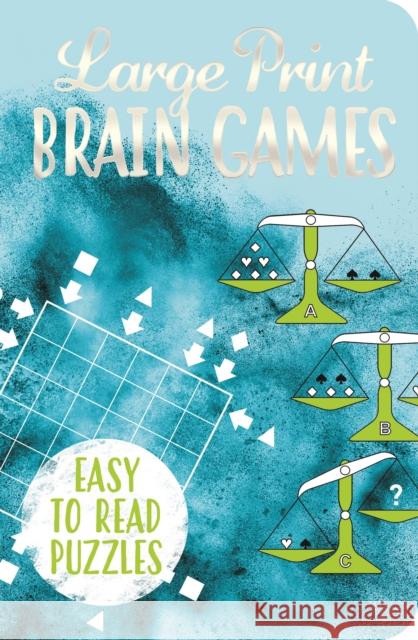 Large Print Brain Games Eric Saunders 9781789507799 Arcturus Publishing Ltd - książka