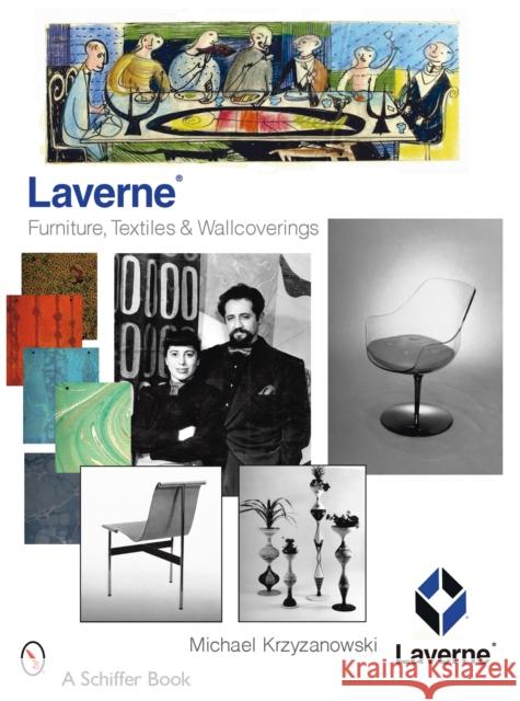 Laverne: Furniture, Textiles, & Wallcoverings Krzyzanowski, Michael 9780764327353 Schiffer Publishing - książka