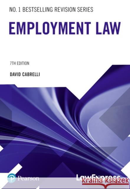 Law Express: Employment Law David Cabrelli 9781292295251 Pearson Education Limited - książka