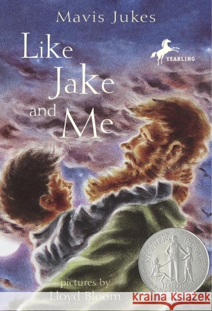 Like Jake and Me Mavis Jukes 9780440421221 Yearling Books - książka