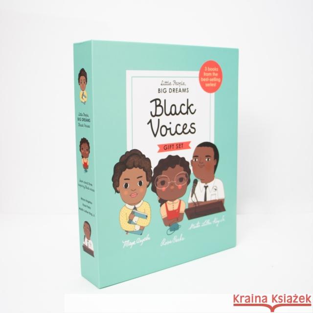 Little People, BIG DREAMS: Black Voices: 3 books from the best-selling series! Maya Angelou - Rosa Parks - Martin Luther King Jr. Lisbeth Kaiser 9780711262522 Frances Lincoln Publishers Ltd - książka