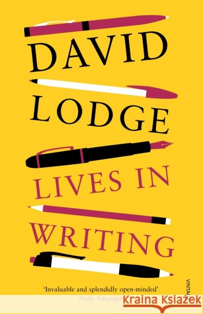Lives in Writing David Lodge 9780099587767 VINTAGE - książka