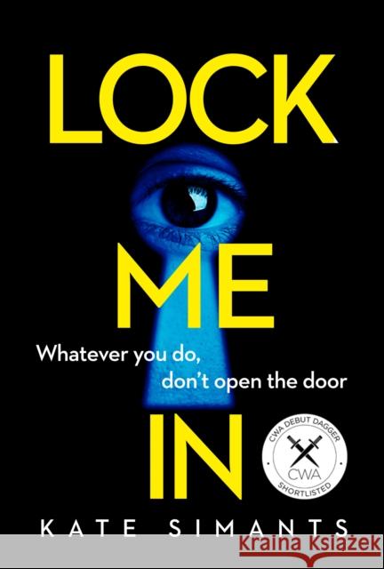 Lock Me In Kate Simants 9780008353308 HarperCollins Publishers - książka