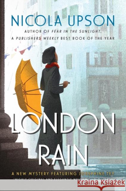 London Rain Nicola Upson 9780062418159 Bourbon Street Books - książka