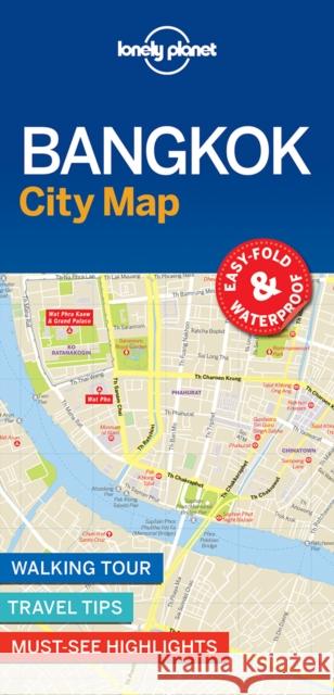 Lonely Planet Bangkok City Map Lonely Planet 9781786579133 Lonely Planet Global Limited - książka