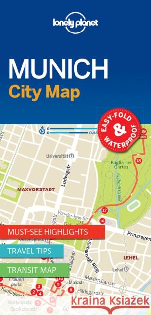 Lonely Planet Munich City Map Lonely Planet 9781786577870 Lonely Planet - książka