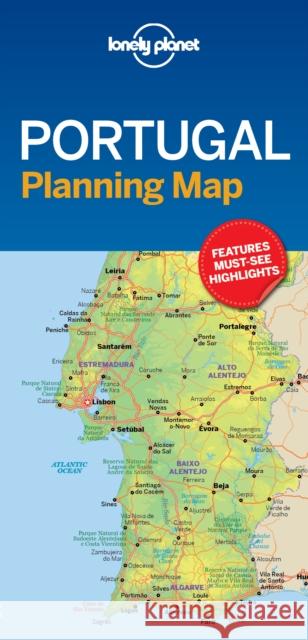 Lonely Planet Portugal Planning Map Lonely Planet 9781787014534 Lonely Planet - książka