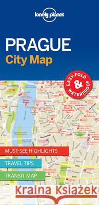 Lonely Planet Prague City Map Lonely Planet 9781786577863 Lonely Planet - książka