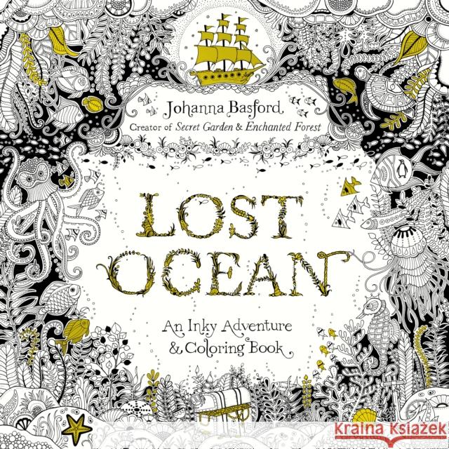 Lost Ocean Johanna Basford 9780143108993 Penguin Publishing Group - książka