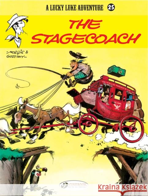 Lucky Luke 25 - The Stagecoach Morris & Goscinny 9781849180528  - książka