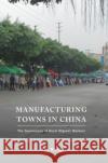 Manufacturing Towns in China: The Governance of Rural Migrant Workers Gong, Yue 9789811333712 Palgrave MacMillan