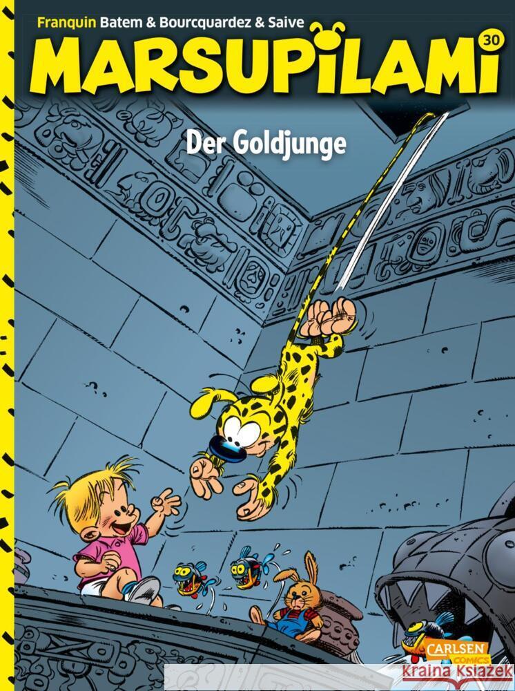 Marsupilami 30: Der Goldjunge Franquin, André 9783551796745 Carlsen Comics - książka